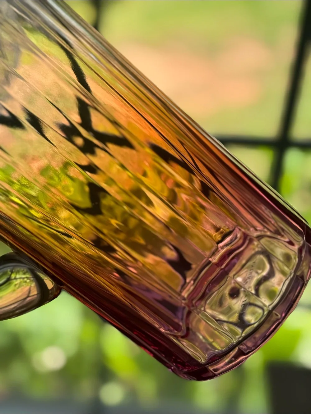 Anthropologie Isla Spritz Pitcher Pink Ombré